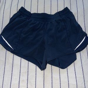 Navy Lululemon shorts